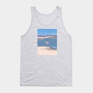 Flamingo in Chile, Atacama Desert Tank Top